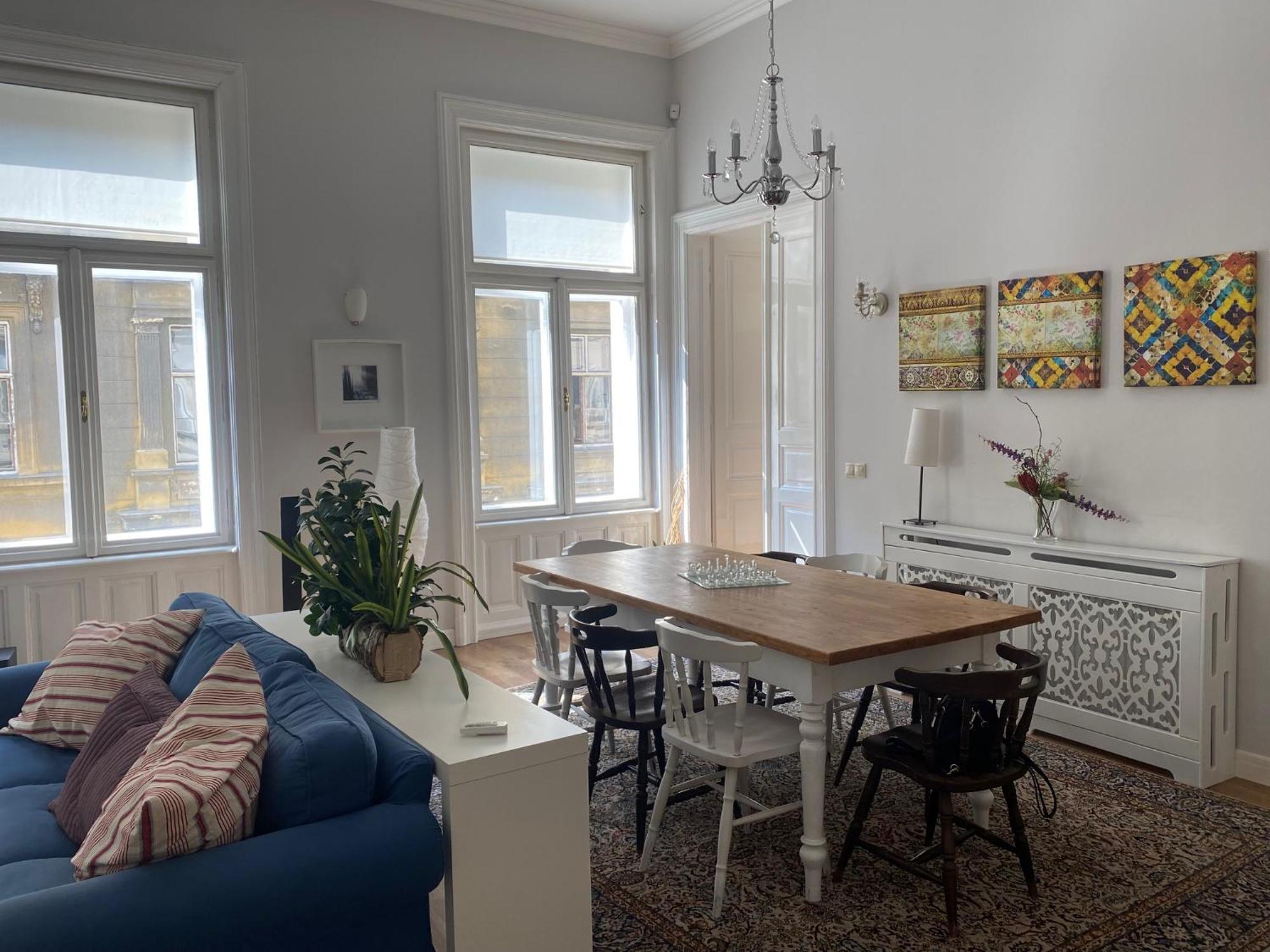 Urban Haven - 3 Beds, 3 Baths, Free Parking, Near Central Market Budapeszt Zewnętrze zdjęcie